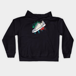 Palace Classic White Skate Sneaker Kids Hoodie